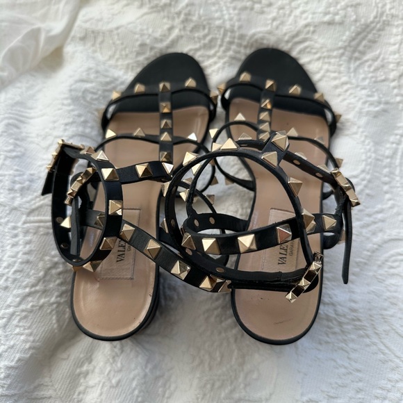 Valentino Rockstud sandals size 37 - Picture 13 of 13